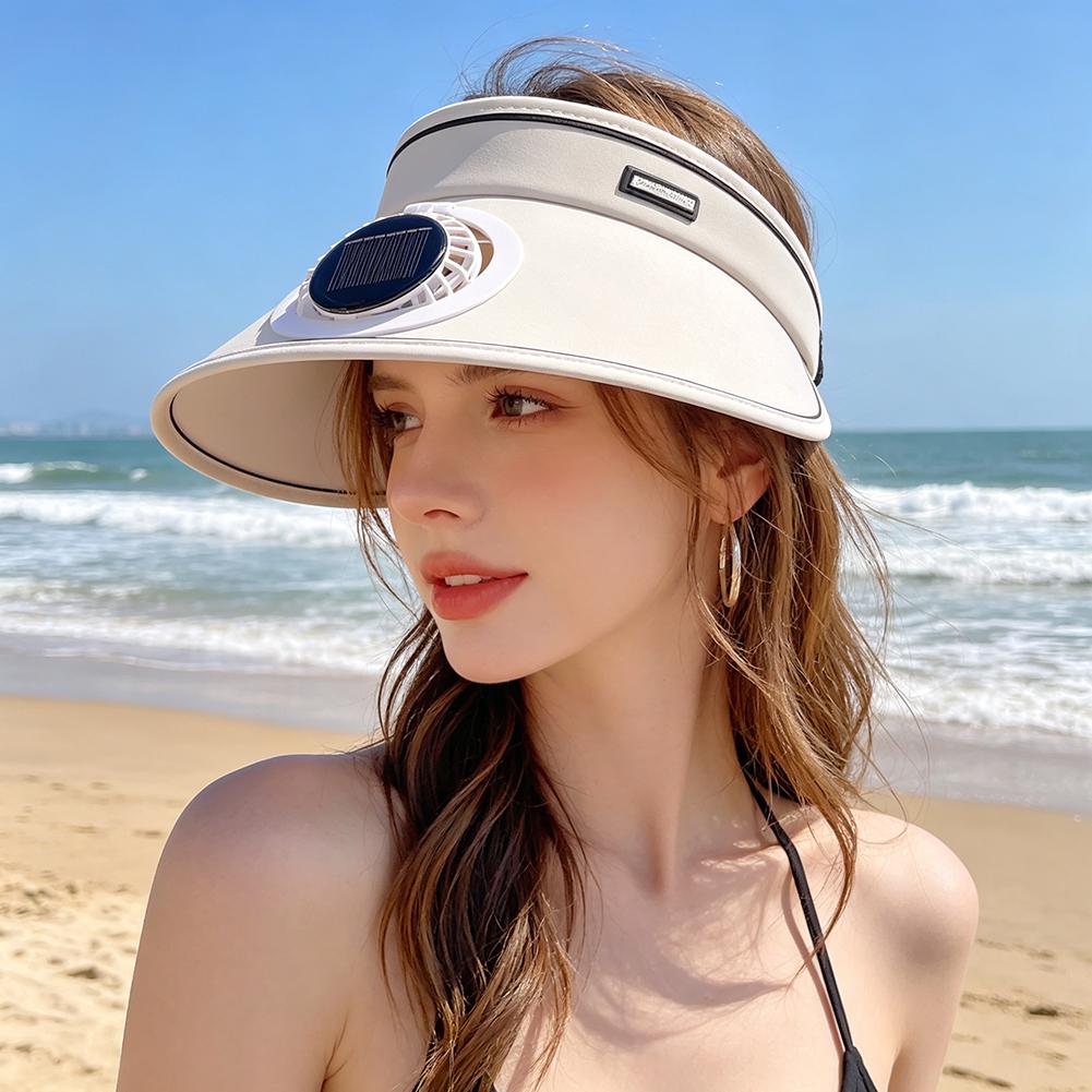Renewable Energy Fan - Solar Powered Sun Hat with Fan