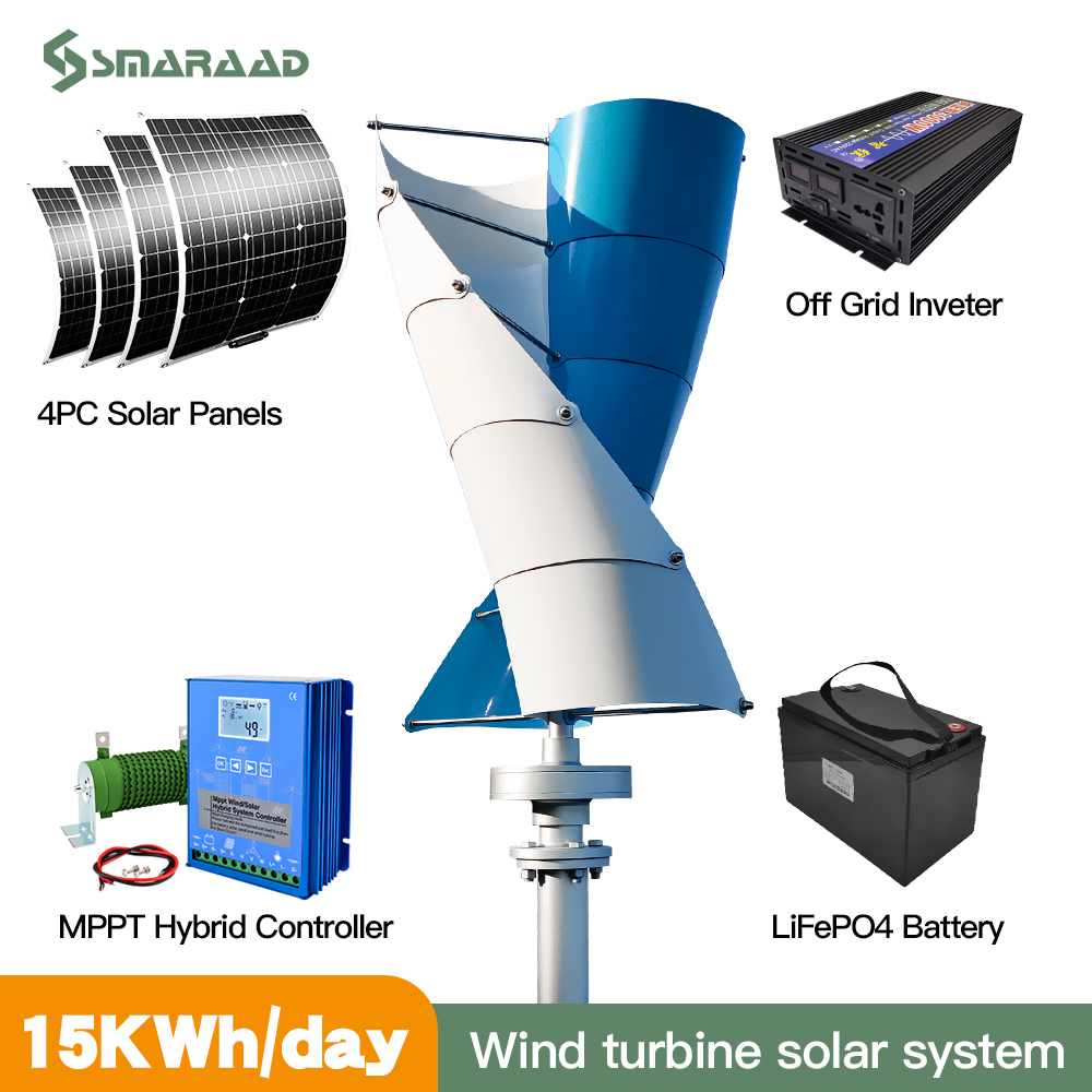 Wind Solar Hybrid Kit - Europe Duty Free Poland Fast Delivery