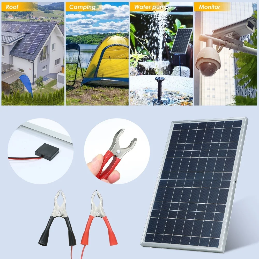 30W 12V Solar Panel Kit Polycr – обзор и цена Renewable Energy Solutions