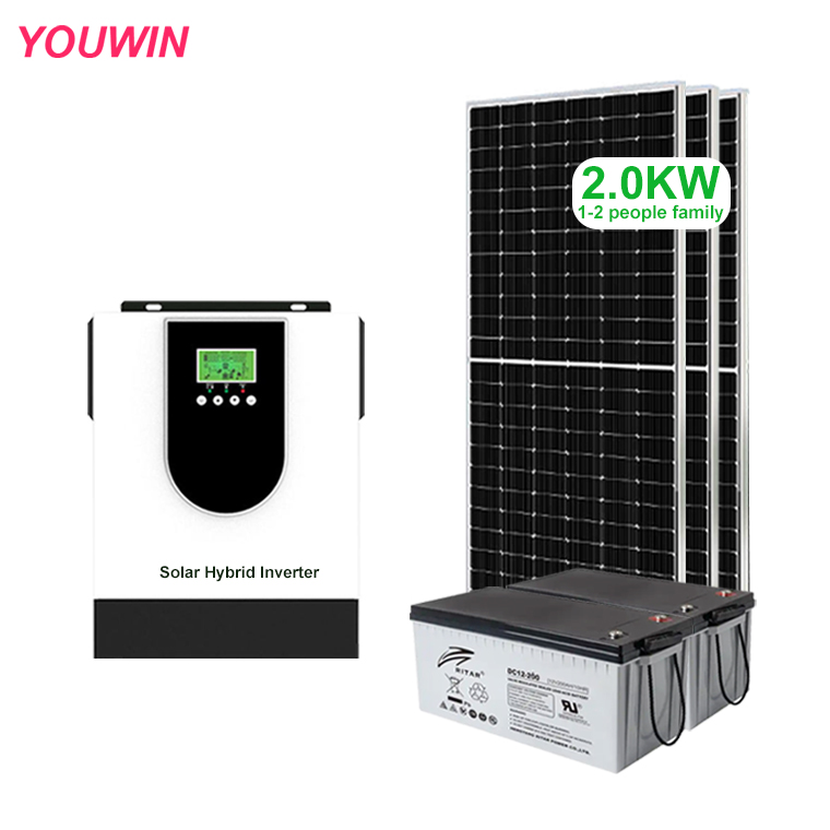 2KW 12V Solar Energy Systems H – обзор и цена Renewable Energy Grid