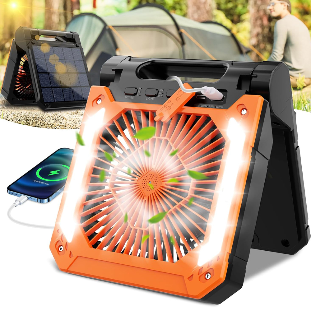 Portable Rechargeable Table Fa – обзор и цена Renewable Energy Fan