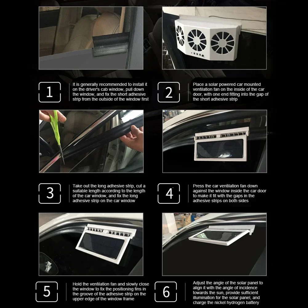 Solar Car Fan USB Rechargeable – обзор и цена Renewable Energy Fan