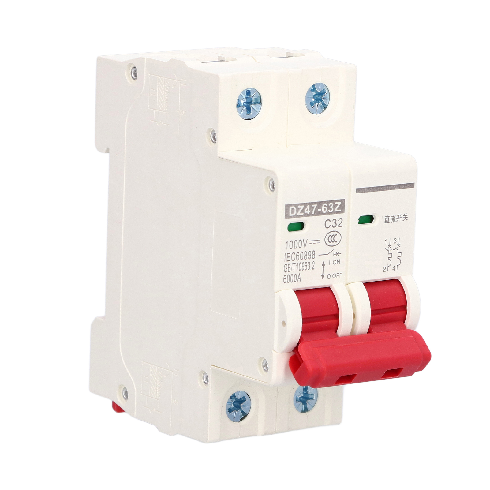 DC Miniature Circuit Breaker 2 – обзор и цена Din Rail Circuit Breaker