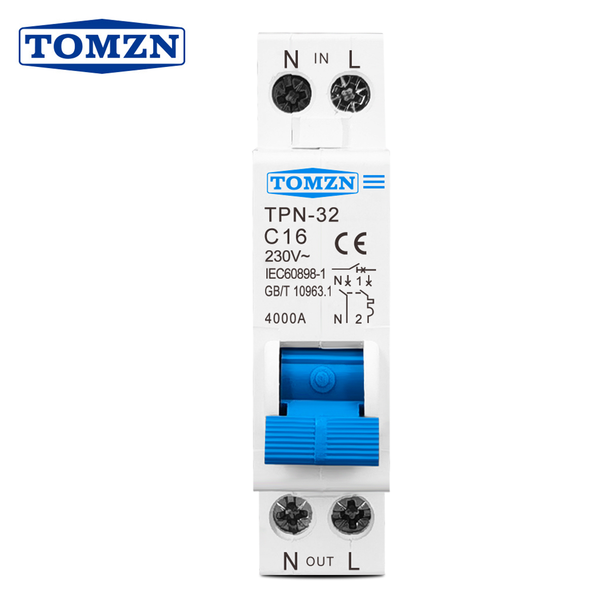TOMZN TPN 1P+N Mini Circuit Br – обзор и цена Din Rail Circuit Breaker