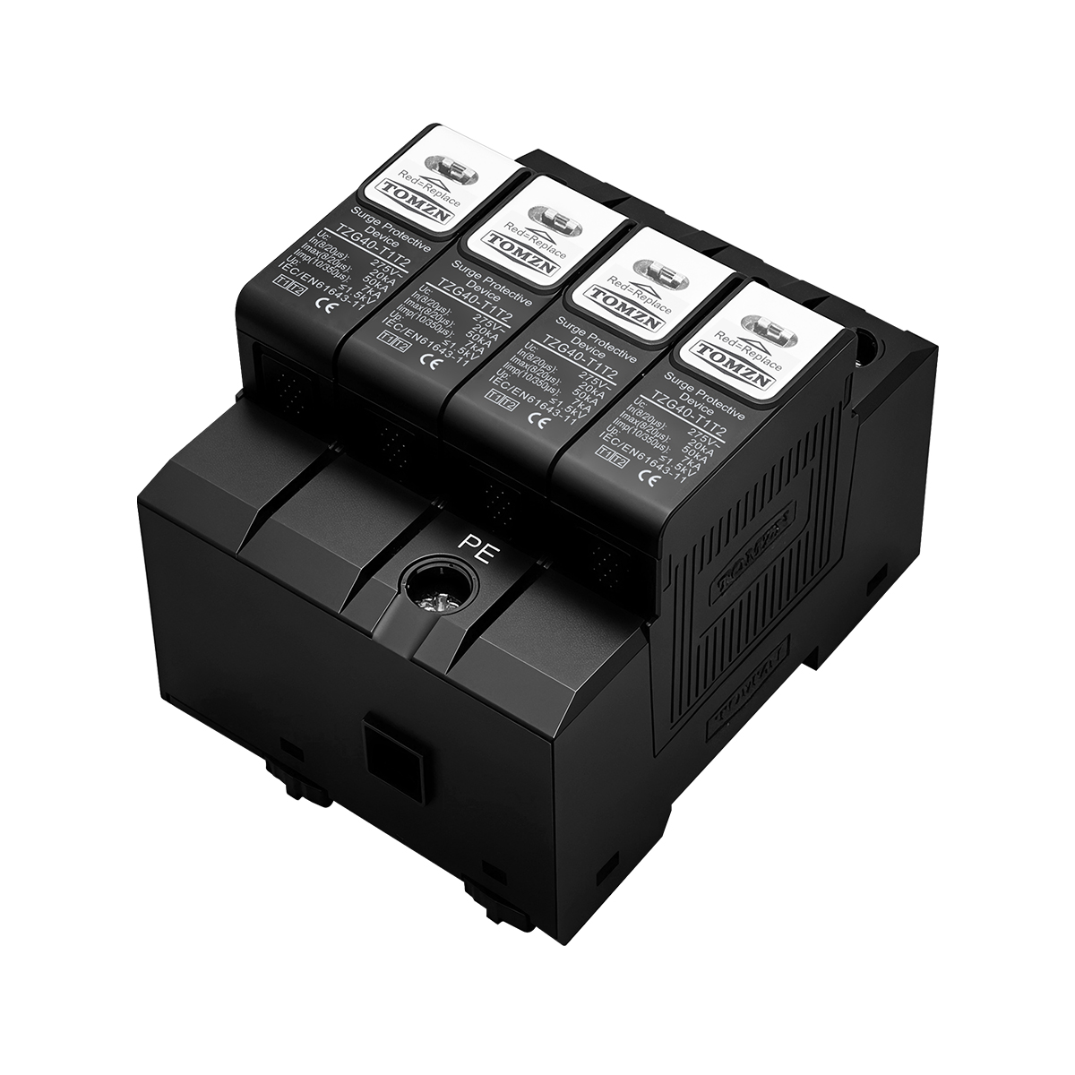 NEW Type T1 T2 2IN1 AC SPD Sur – обзор и цена Din Rail Circuit Breaker