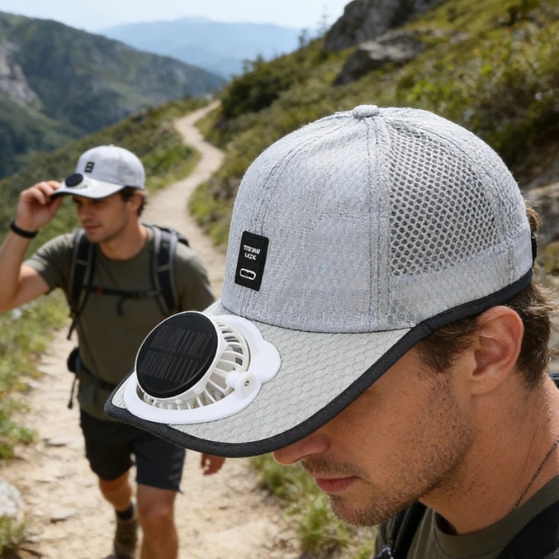 Breathable Sunhat with Solar F – обзор и цена Renewable Energy Fan