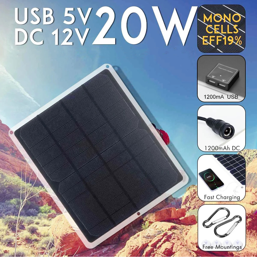 20W 6V Solar Panel Monocrystal – обзор и цена Renewable Energy Kits