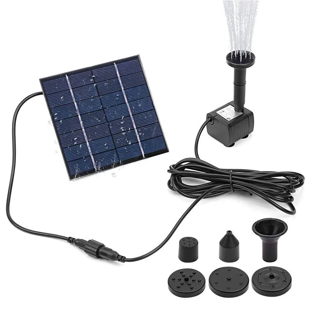 1.4W Mini Solar Fountain Pump  – обзор и цена Renewable Energy Kits