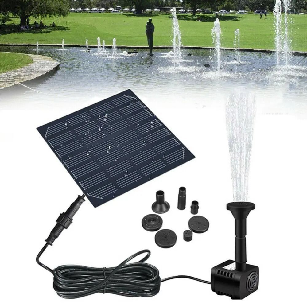 1.4W Mini Solar Fountain Pump  – обзор и цена Renewable Energy Kits