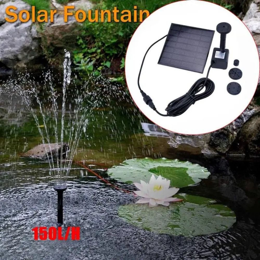 1.4W Mini Solar Fountain Pump  – обзор и цена Renewable Energy Kits