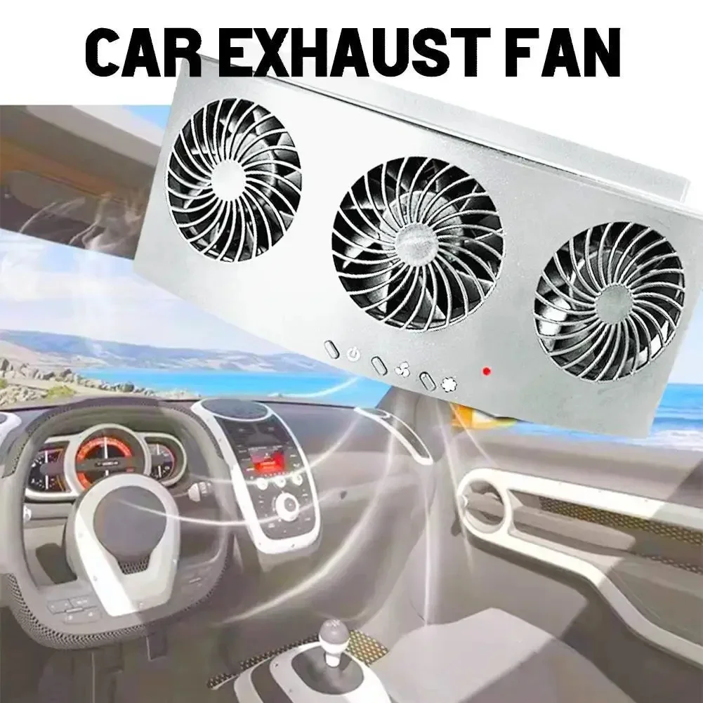 Car Exhaust Fan USB Rechargeab – обзор и цена Renewable Energy Fan