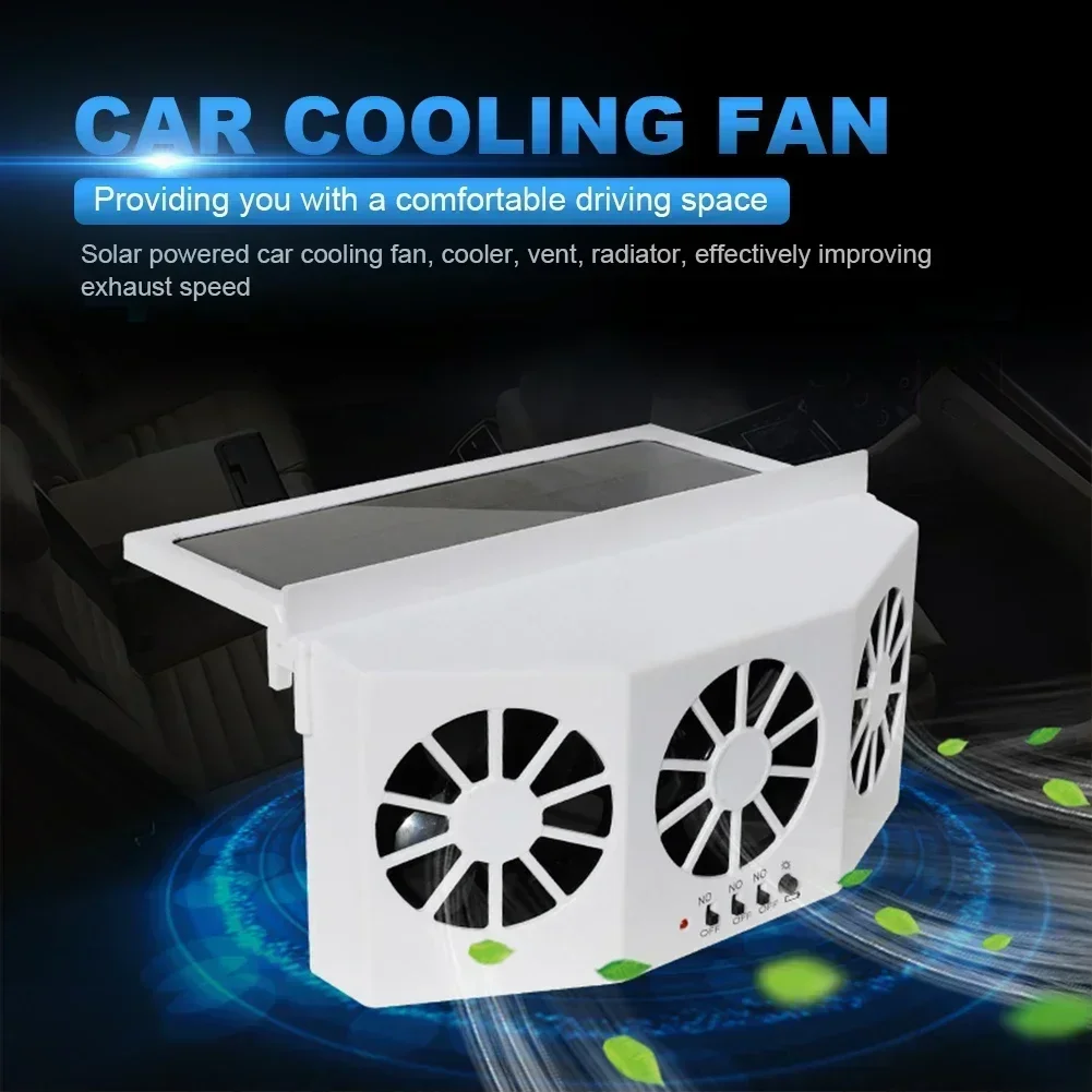USB Solar Rechargeable Car Exh – обзор и цена Renewable Energy Fan