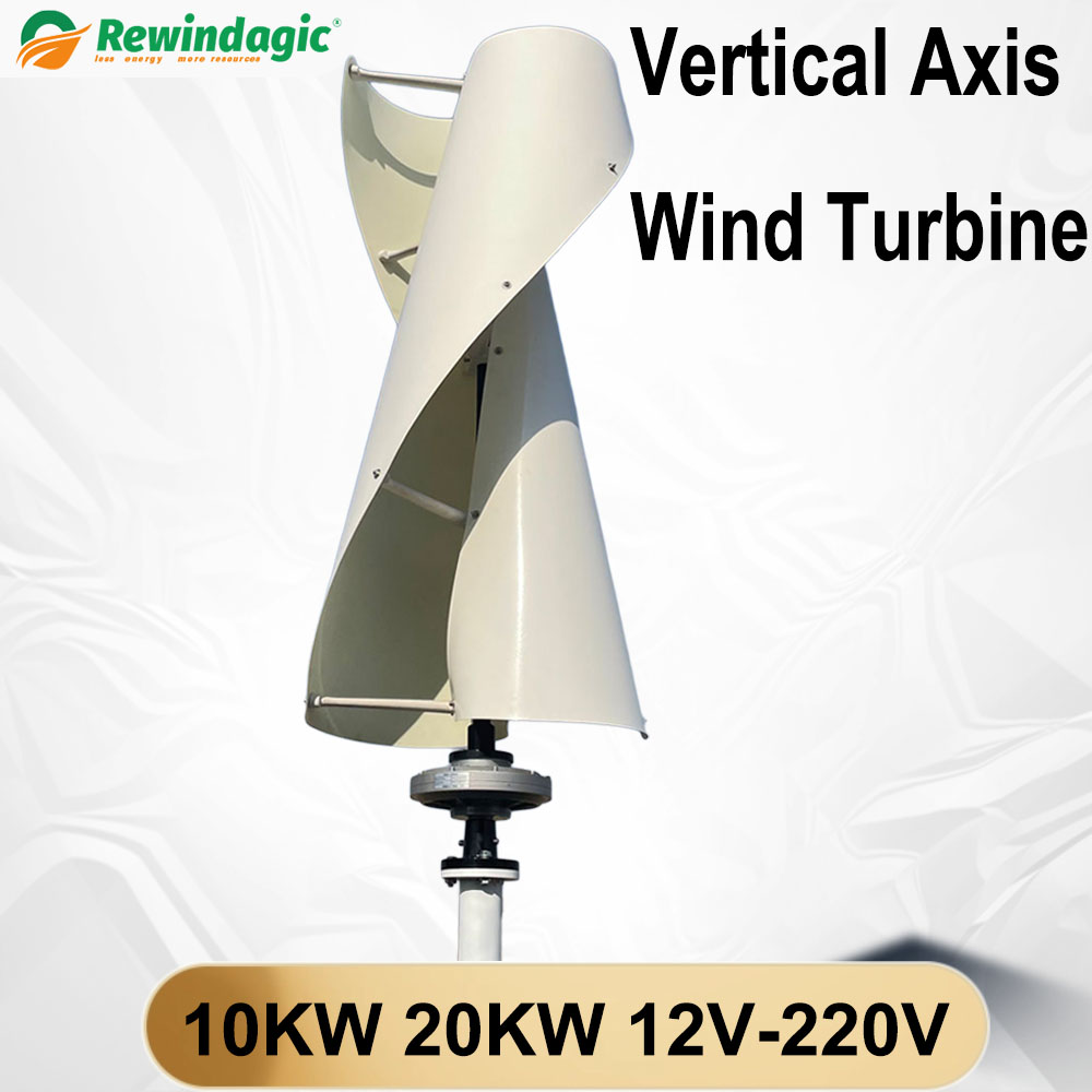 10KW 20KW Vertical Wind Turbin – обзор и цена Wind Solar Hybrid Kit