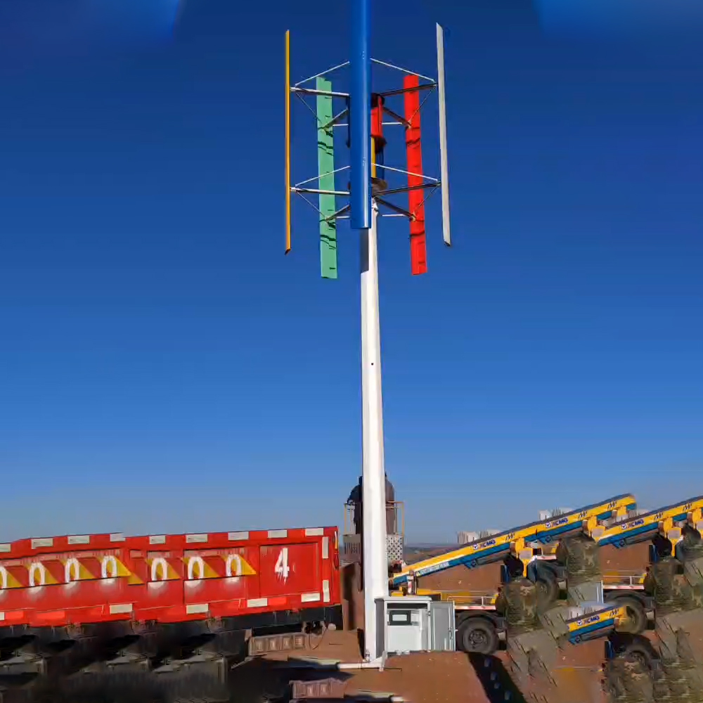 80KW Vertical Wind Turbine Win – обзор и цена Wind Solar Hybrid Kit