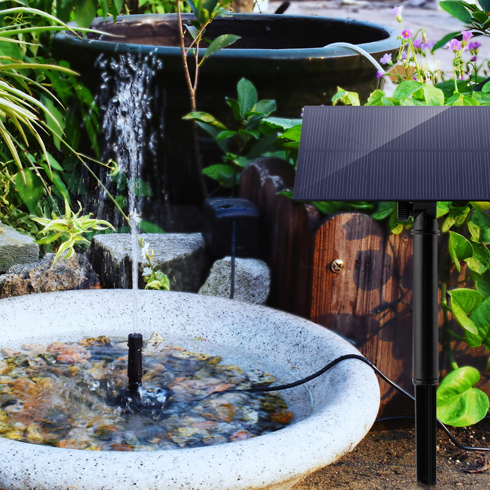 5W 5V Solar Water Pump Garden  – обзор и цена Renewable Energy Kits