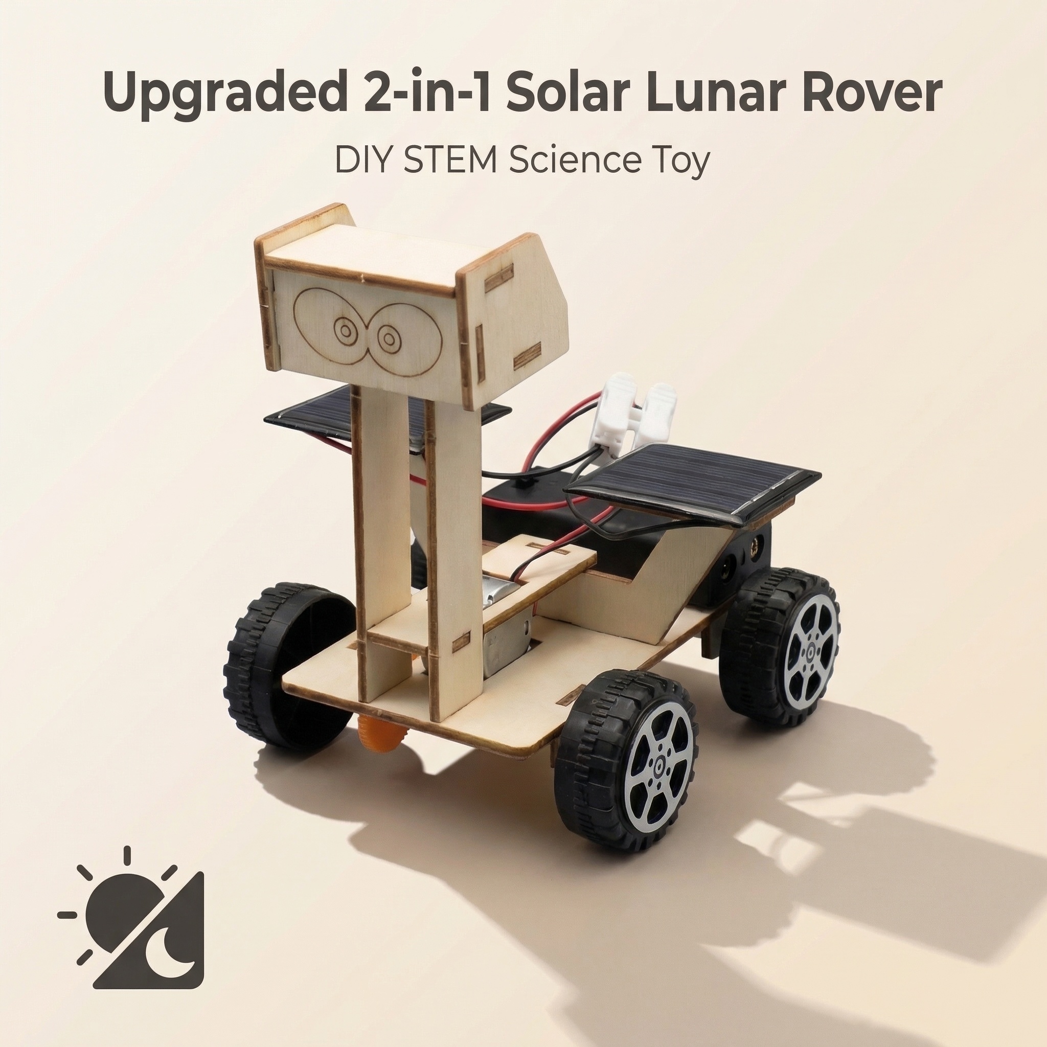 Upgraded 2-in-1 STEM Solar Lun – обзор и цена Renewable Energy Kits