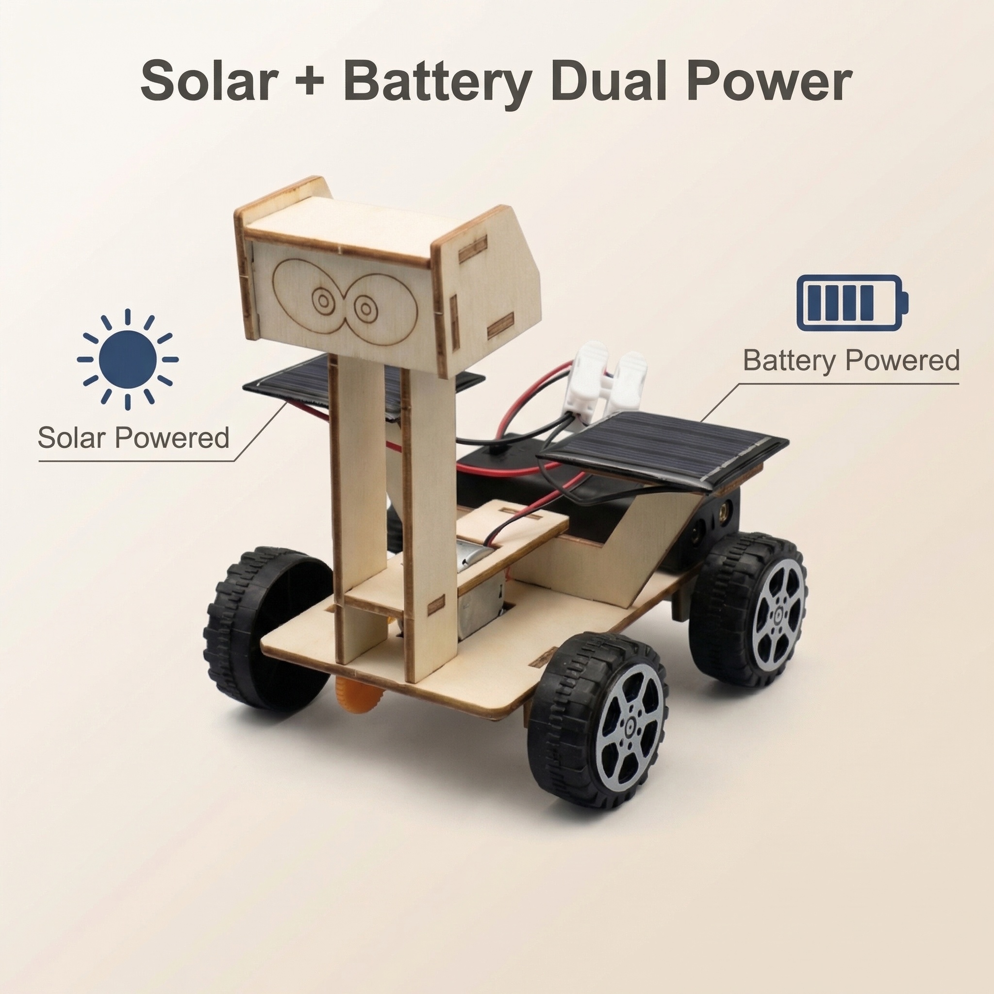 Upgraded 2-in-1 STEM Solar Lun – обзор и цена Renewable Energy Kits