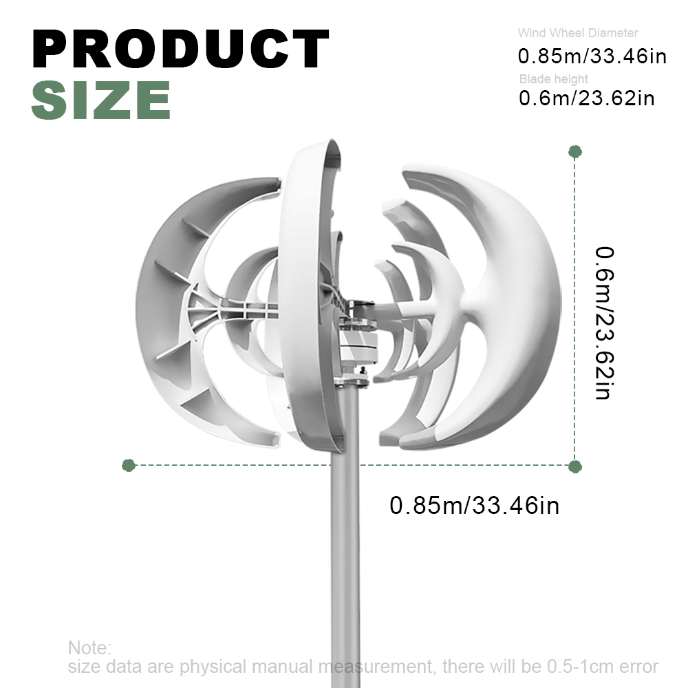 3000W Vertical Wind Turbine 12 – обзор и цена Wind Solar Hybrid Kit