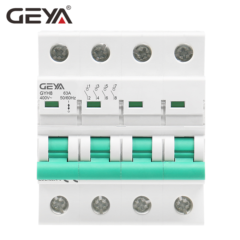 GEYA GYH8 Din Rail 2Pole 4Pole – обзор и цена Din Rail Circuit Breaker