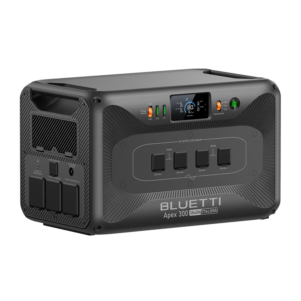 【RENEW 】BLUETTI Apex 300 2764W – обзор и цена Renewable Energy Solutions