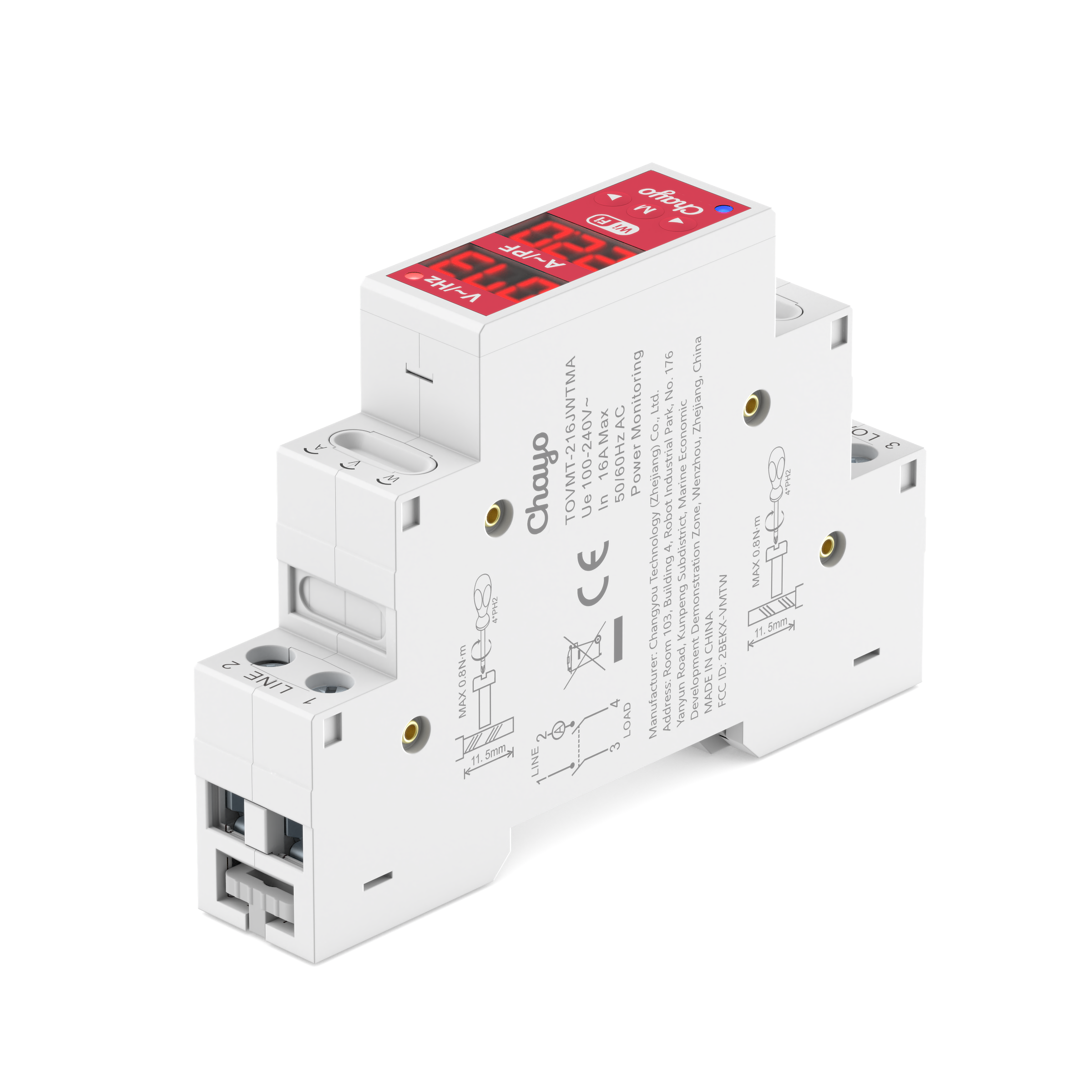 2P Smart Switch Circuit Breake – обзор и цена Din Rail Circuit Breaker