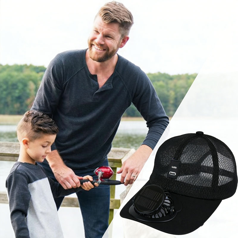 Solar Powered Cap with Fan Sum – обзор и цена Renewable Energy Fan