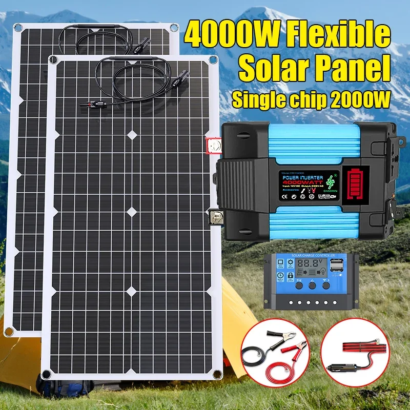 4000W Solar Panel Kit 12V To 1 – обзор и цена Renewable Energy Kits