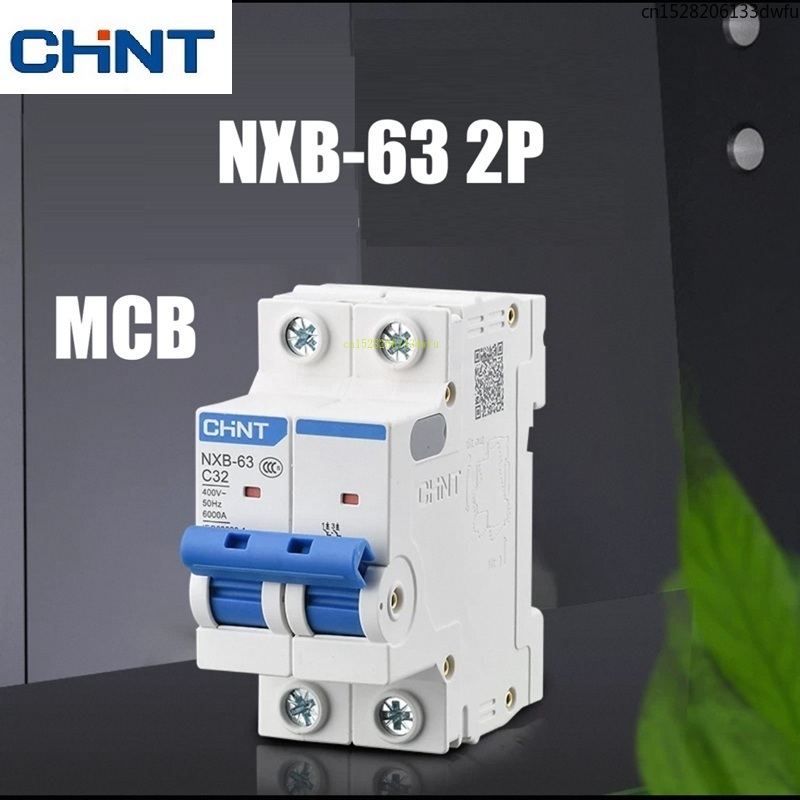 CHINT MCB NXB-63 2P 2A 10A 16A – обзор и цена Din Rail Circuit Breaker