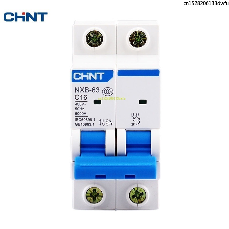 CHINT MCB NXB-63 2P 2A 10A 16A – обзор и цена Din Rail Circuit Breaker